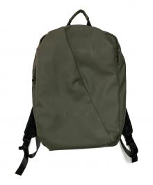 QUICK PACK（クイックパック）の古着「officerリュック」｜カーキ