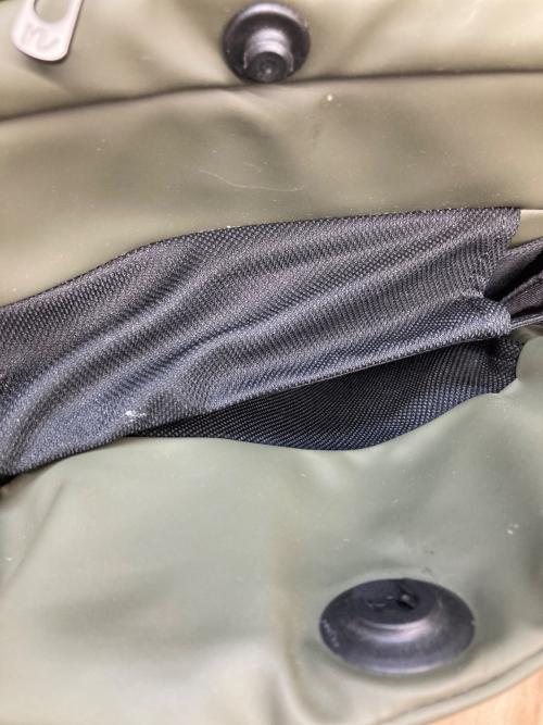 QUICK PACK（クイックパック）quick pack (クイックパック) officerリュック カーキの古着・服飾アイテム