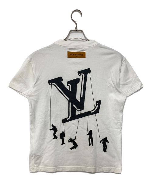 LOUIS VUITTON（ルイ ヴィトン）LOUIS VUITTON (ルイ ヴィトン) 21SS フロウティングプリントTシャツ ホワイト サイズ:XSの古着・服飾アイテム