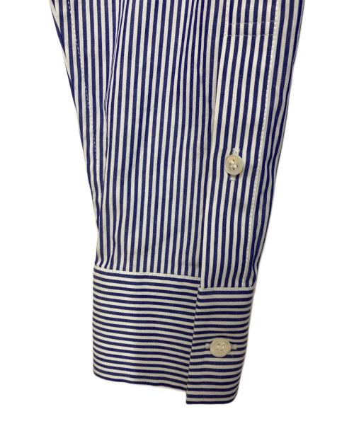 sacai luck（サカイラック）sacai luck (サカイラック) バックレースコンビシャツ ネイビースカイブルー サイズ:3の古着・服飾アイテム