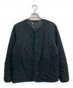 DESCENTEデサント）の古着「PUFF CARDIGAN JACKET」｜ネイビー