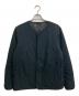 DESCENTE（デサント）の古着「PUFF CARDIGAN JACKET」｜ネイビー