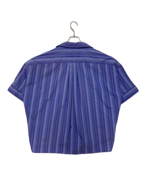 ticca（ティッカ）ticca (ティッカ) スクエアビッグシャツ ブルー サイズ:Freeの古着・服飾アイテム