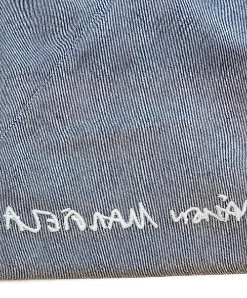 MM6 Maison Margiela（エムエムシックスメゾンマルジェラ）MM6 Maison Margiela (エムエムシックスメゾンマルジェラ) ジャパニーズデニムバッグ グレー×ブルーの古着・服飾アイテム