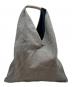 MM6 Maison Margiela（エムエムシックスメゾンマルジェラ）の古着「ジャパニーズデニムバッグ」｜グレー×ブルー