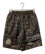 SUPREMEシュプリーム）の古着「26SS Floral Jacquard Short Black」｜ブラック×ゴールド