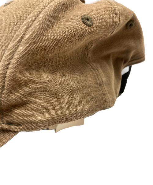 STONE ISLAND（ストーンアイランド）STONE ISLAND (ストーンアイランド) コットン6パネルロゴキャップ ブラウンの古着・服飾アイテム