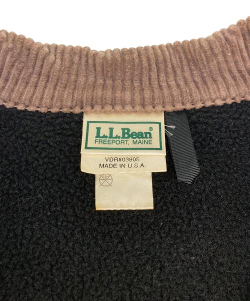 L.L.Bean（エルエルビーン）L.L.Bean (エルエルビーン) 80s-90s フリースジャケット ブラック サイズ:SIZE Mの古着・服飾アイテム