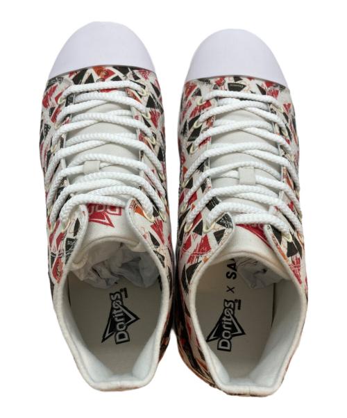 Sangacio（サンガッチョ）SANGACIO (サンガッチョ) にゅ～ずHI『ドリトス』 ホワイト×レッド サイズ:SIZE 27.5cmの古着・服飾アイテム