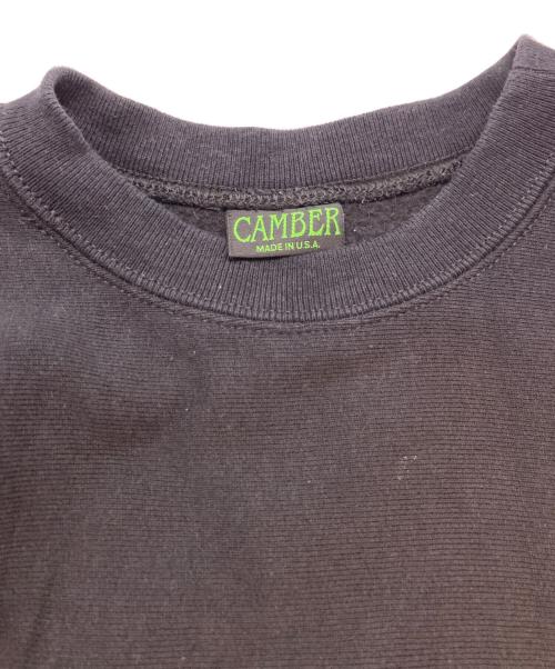 CAMBER（キャンバー）CAMBER (キャンバー) CROSS KNIT CREW NECK ブラック サイズ:SIZE Lの古着・服飾アイテム