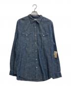 Denim & Supply Ralph Laurenデニム＆サプライ ラルフローレン）の古着「リンスウォッシュ ウエスタンダンガリーシャツ」｜インディゴ