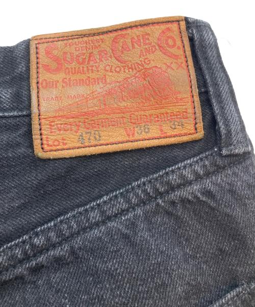 SUGAR CANE（シュガーケーン）SUGAR CANE (シュガーケーン) 470デニムパンツ ブラック サイズ:SIZE 36の古着・服飾アイテム