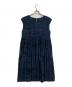 PLEATS PLEASE (プリーツプリーズ) シャギープリーツノースリーブワンピース ネイビー サイズ:SIZE 3：16000円