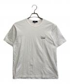 COMME des GARCONS HOMMEコムデギャルソン オム）の古着「Cotton Jersey Garment Print T-Shirts」｜ホワイト