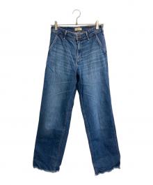 YANUK（ヤヌーク）の古着「ローライズストレート ECO DENIM」｜ブルー