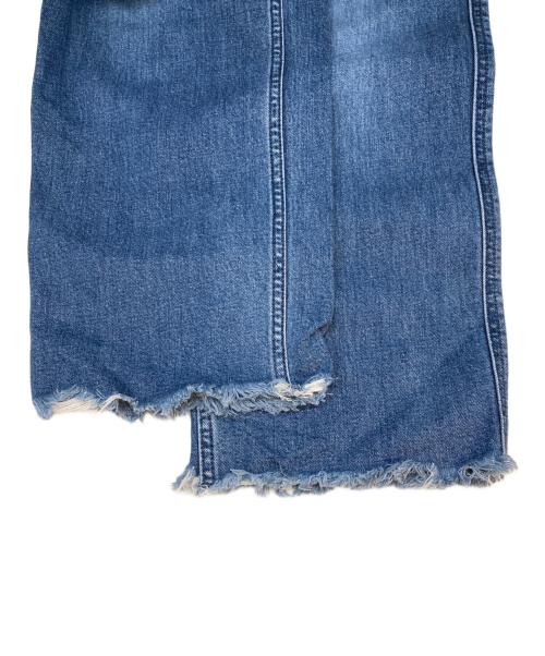 YANUK（ヤヌーク）YANUK (ヤヌーク) ローライズストレート ECO DENIM ブルー サイズ:SIZE Sの古着・服飾アイテム