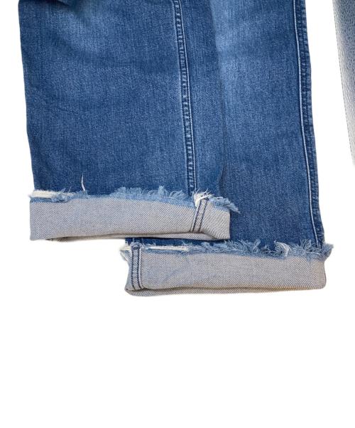 YANUK（ヤヌーク）YANUK (ヤヌーク) ローライズストレート ECO DENIM ブルー サイズ:SIZE Sの古着・服飾アイテム