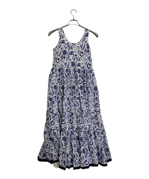 MARIHA（マリハ）MARIHA (マリハ) PARIGOT別注 草原の虹のドレス ホワイト×ネイビー サイズ:SIZE Freeの古着・服飾アイテム