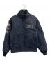 AVIREX（アヴィレックス）の古着「NYLON STAND BLOUSON」｜ネイビー