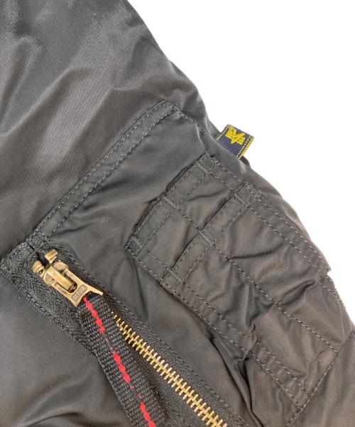 ALPHA（アルファ）ALPHA (アルファ) INJECTORフライトジャケット ブラック サイズ:SIZE XSの古着・服飾アイテム