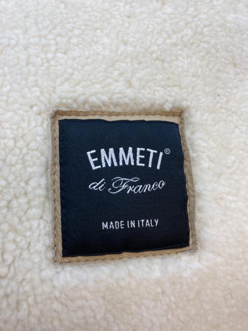 EMMETI（エンメティ）EMMETI (エンメティ) ORWELL ムートンB-3フライトジャケット ベージュ サイズ:SIZE 42の古着・服飾アイテム
