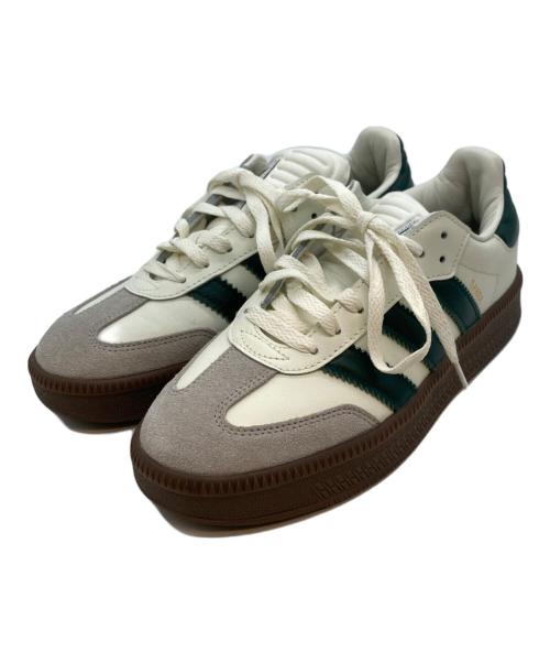 adidas（アディダス）adidas (アディダス) SAMBA XLG アイボリー×グリーン サイズ:SIZE 25cmの古着・服飾アイテム