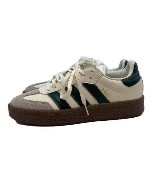 adidas（アディダス）adidas (アディダス) SAMBA XLG アイボリー×グリーン サイズ:SIZE 25cmの古着・服飾アイテム