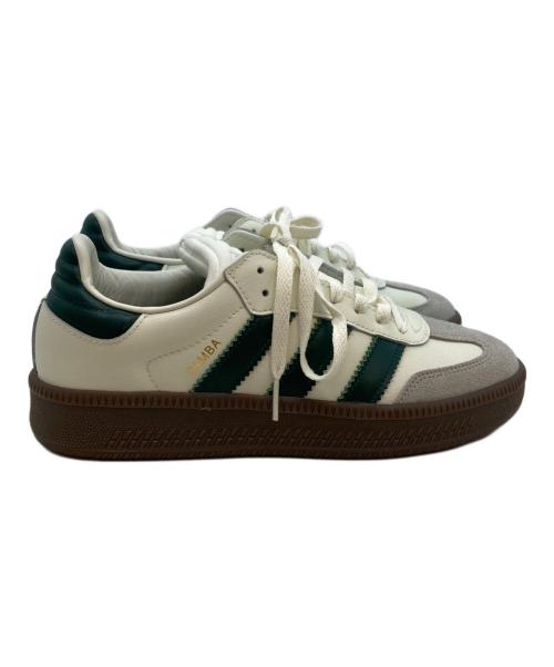 adidas（アディダス）adidas (アディダス) SAMBA XLG アイボリー×グリーン サイズ:SIZE 25cmの古着・服飾アイテム