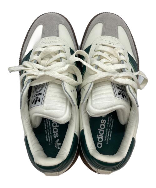 adidas（アディダス）adidas (アディダス) SAMBA XLG アイボリー×グリーン サイズ:SIZE 25cmの古着・服飾アイテム