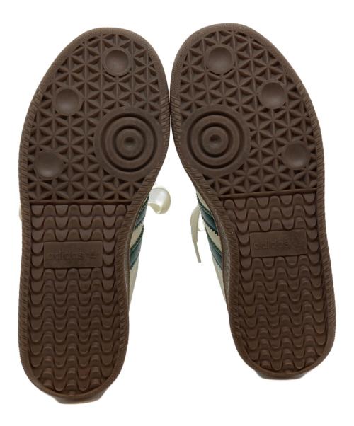 adidas（アディダス）adidas (アディダス) SAMBA XLG アイボリー×グリーン サイズ:SIZE 25cmの古着・服飾アイテム