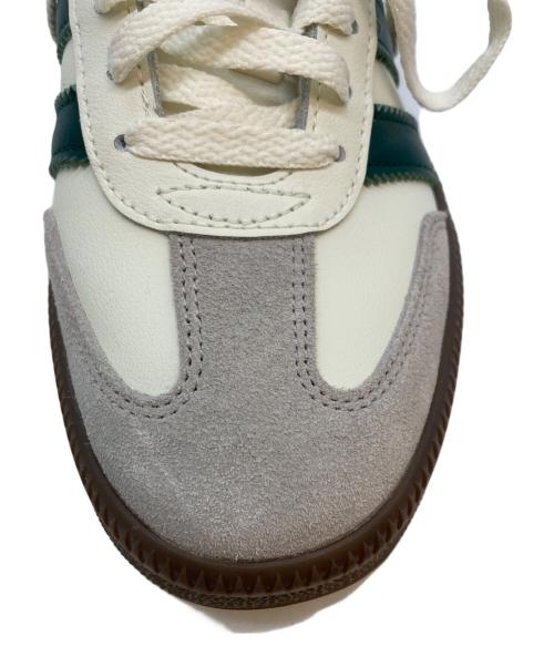 adidas（アディダス）adidas (アディダス) SAMBA XLG アイボリー×グリーン サイズ:SIZE 25cmの古着・服飾アイテム