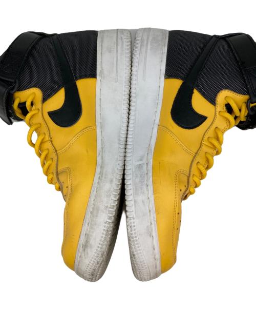 NIKE（ナイキ）NIKE (ナイキ) Nike Air Force 1 High '07 Leather イエロー×ブラック サイズ:US10の古着・服飾アイテム