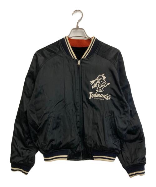 TED COMPANY（テッドカンパニー）TED COMPANY (テッドカンパニー) 別珍リバーシブルスカジャン ブラック サイズ:SIZE 4の古着・服飾アイテム