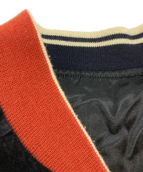 TED COMPANY（テッドカンパニー）TED COMPANY (テッドカンパニー) 別珍リバーシブルスカジャン ブラック サイズ:SIZE 4の古着・服飾アイテム