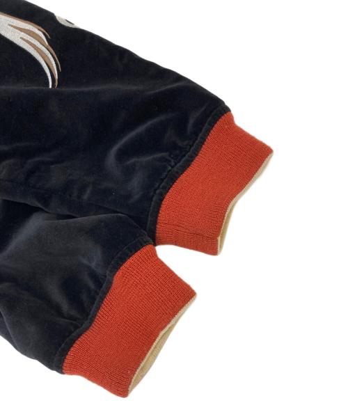 TED COMPANY（テッドカンパニー）TED COMPANY (テッドカンパニー) 別珍リバーシブルスカジャン ブラック サイズ:SIZE 4の古着・服飾アイテム