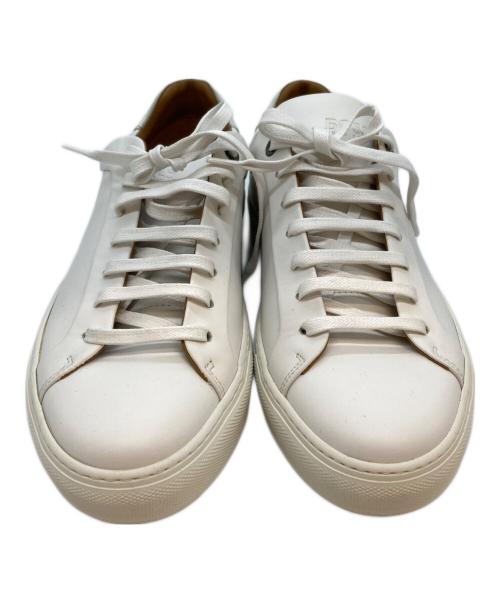 BOSS HUGO BOSS（ボス ヒューゴボス）BOSS HUGO BOSS (ボス ヒューゴボス) ローカットスニーカー ホワイト サイズ:SIZE 40の古着・服飾アイテム