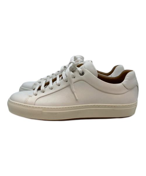 BOSS HUGO BOSS（ボス ヒューゴボス）BOSS HUGO BOSS (ボス ヒューゴボス) ローカットスニーカー ホワイト サイズ:SIZE 40の古着・服飾アイテム