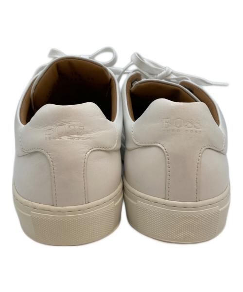BOSS HUGO BOSS（ボス ヒューゴボス）BOSS HUGO BOSS (ボス ヒューゴボス) ローカットスニーカー ホワイト サイズ:SIZE 40の古着・服飾アイテム