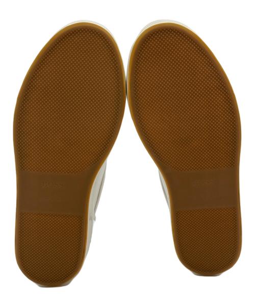 BOSS HUGO BOSS（ボス ヒューゴボス）BOSS HUGO BOSS (ボス ヒューゴボス) ローカットスニーカー ホワイト サイズ:SIZE 40の古着・服飾アイテム