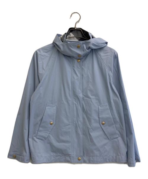 BLUE LABEL CRESTBRIDGE（ブルーレーベルクレストブリッジ）BLUE LABEL CRESTBRIDGE (ブルーレーベルクレストブリッジ) ストレッチプルーフクロスマウンテンパーカー スカイブルー サイズ:SIZE 38の古着・服飾アイテム