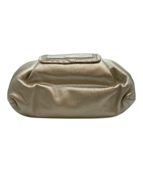 LOEWE（ロエベ）LOEWE (ロエベ) フリンジショルダーバッグ シルバーの古着・服飾アイテム