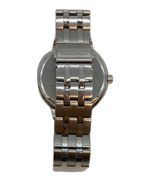SEIKO（セイコー）SEIKO (セイコー) セイコーセレクション デイデイトリストウォッチ ブラックの古着・服飾アイテム
