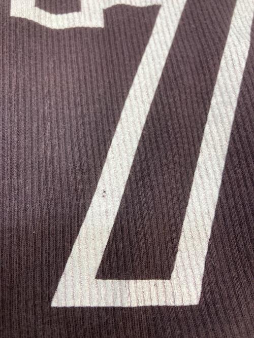 DRIES VAN NOTEN（ドリスヴァンノッテン）DRIES VAN NOTEN (ドリスヴァンノッテン) ７分丈サーマルカットソー ボルドー サイズ:SIZE Lの古着・服飾アイテム