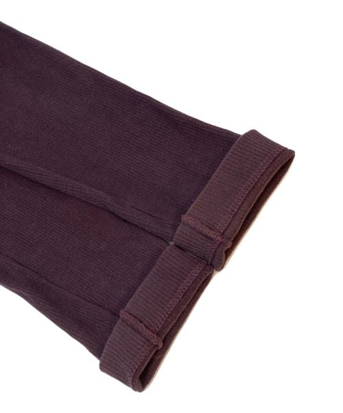 DRIES VAN NOTEN（ドリスヴァンノッテン）DRIES VAN NOTEN (ドリスヴァンノッテン) ７分丈サーマルカットソー ボルドー サイズ:SIZE Lの古着・服飾アイテム