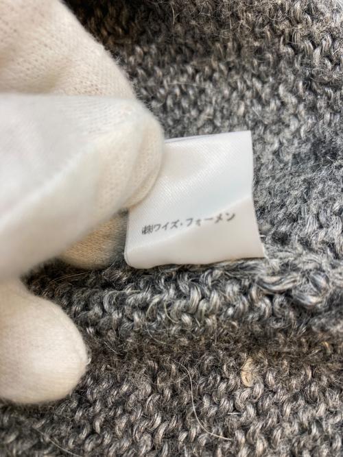 Y's for men（ワイズフォーメン）Y'S for men (ワイズフォーメン) リネンウールニット グレー サイズ:SIZE Freeの古着・服飾アイテム