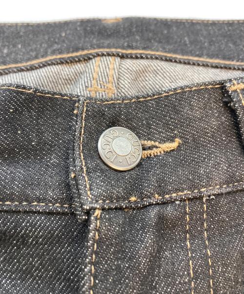 GUCCI（グッチ）GUCCI (グッチ) シェリーカラーセルビッチデニム ブラック サイズ:SIZE 46の古着・服飾アイテム