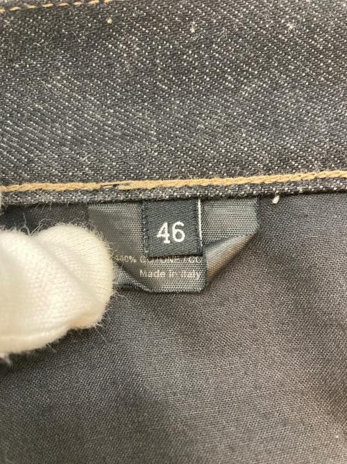GUCCI（グッチ）GUCCI (グッチ) シェリーカラーセルビッチデニム ブラック サイズ:SIZE 46の古着・服飾アイテム