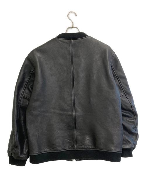 Schott（ショット）Schott (ショット) LEATHER BOWERY JACKET ブラック サイズ:SIZE 2XLの古着・服飾アイテム