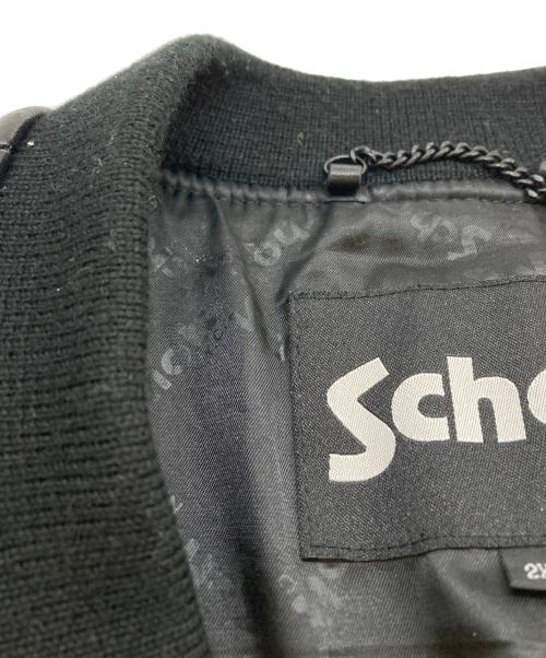 Schott（ショット）Schott (ショット) LEATHER BOWERY JACKET ブラック サイズ:SIZE 2XLの古着・服飾アイテム
