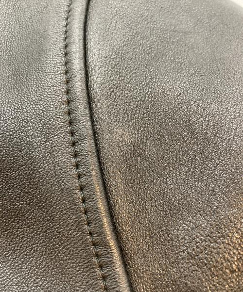 Schott（ショット）Schott (ショット) LEATHER BOWERY JACKET ブラック サイズ:SIZE 2XLの古着・服飾アイテム